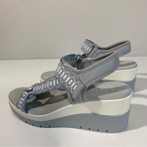 SOUL Naturalizer Glitz wedge platform Sandal - Picture 4 of 14